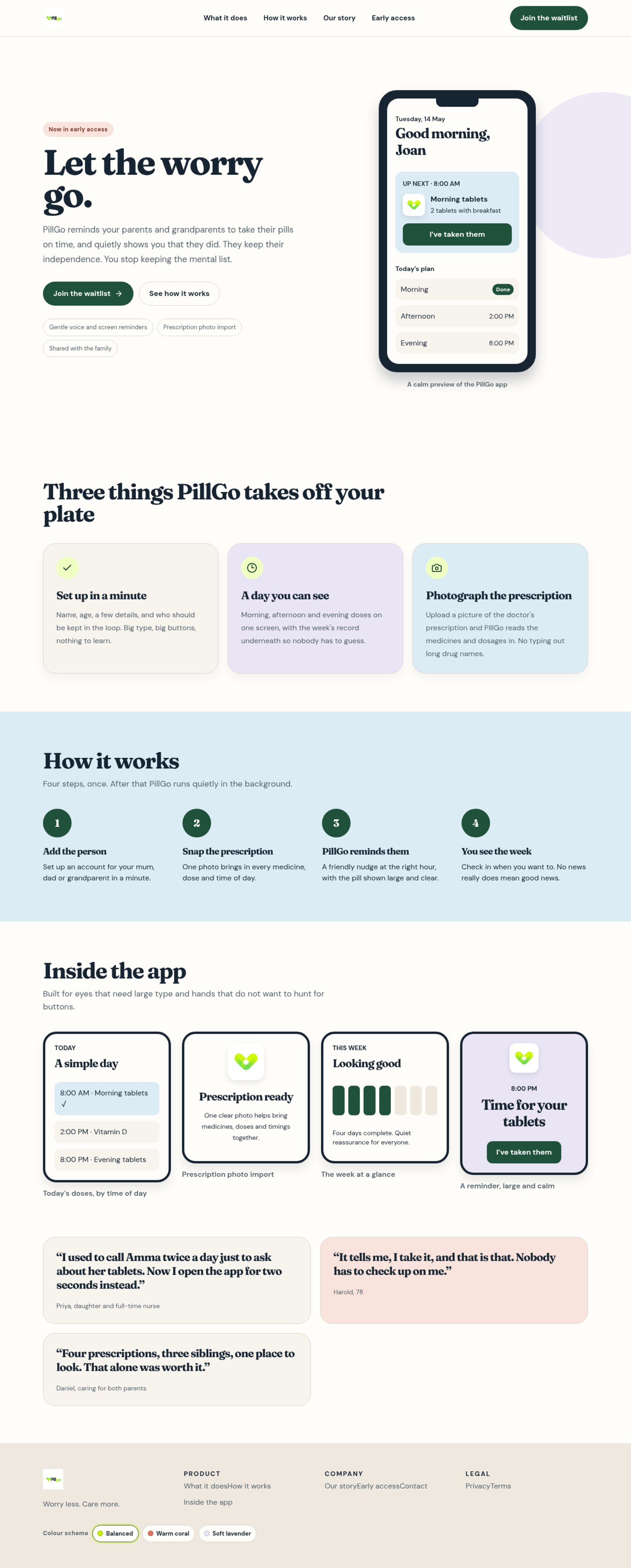 Pillgo website